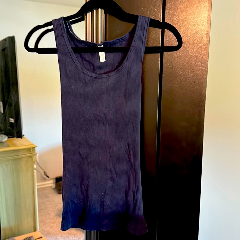 Navy Gap Body Tank Top, Small